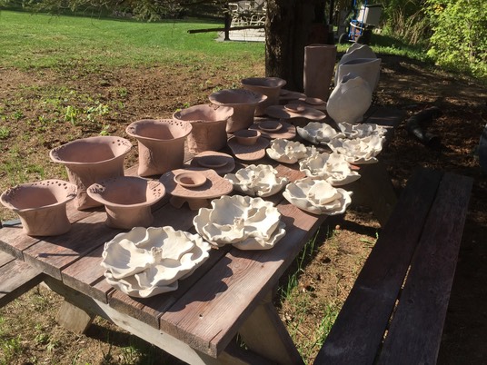 Pottery Production Begins